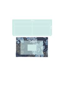 Ręcznie tkany dywan z wełny Fabled, Niebieski, S 120 x D 180 cm
