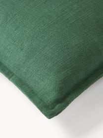 Bavlněný povlak na polštář Vicky, 100 % bavlna, Tmavě zelená, Š 50 cm, D 50 cm