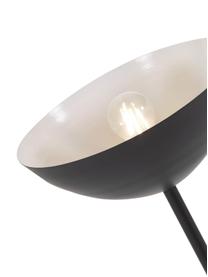 Lampa podłogowa Eglantina, Czarny, odcienie złotego, Ø 30 x W 155 cm