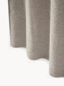 Cortinas semiopacas en tejido bouclé Bellamie, 2 uds, Bouclé (85% poliéster, 15% acrílico), Bouclé greige, An 135 x L 260 cm