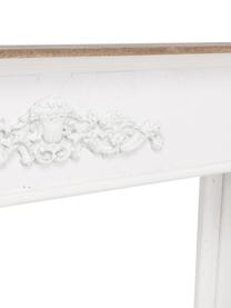 Console de cheminée, blanche Fabienne, Blanc