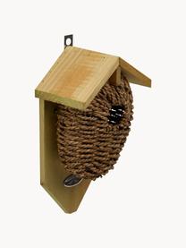 Gniazdo dla strzyżyków  Nest, Brązowy, drewno sosnowe, S 15 x W 26 cm