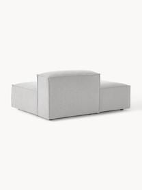 Chaise longue module Lennon, Bekleding: 100% polyester De slijtva, Frame: massief grenenhout, multi, Poten: kunststof Dit product is , Geweven stof grijs, B 150 x D 119 cm, rugleuning rechts