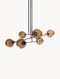 Suspension boules de verre Cooper, Brun clair, larg. 90 x haut. 100 cm