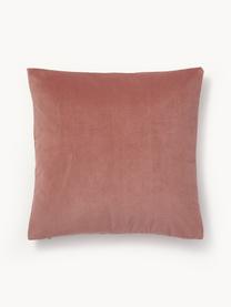 Housse de coussin en velours Adea de Ines de Cominges, 100 % velours de polyester

Le matériau est certifié STANDARD 100 OEKO-TEX®, 21.HCN.72514, HOHENSTEIN HTTI, Vieux rose, brun caramel, larg. 45 x long. 45 cm