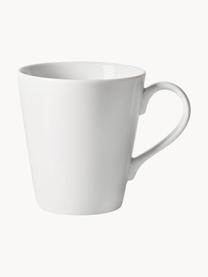 Porzellan-Tasse Organic, Hartporzellan, Weiß, Ø 9 x H 10 cm, 350 ml