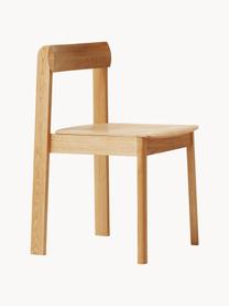Krzesło z drewna dębowego Blueprint, 2 szt., Drewno dębowe, Drewno dębowe, S 46 x G 49 cm