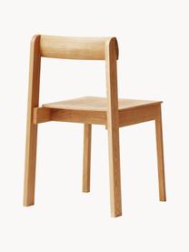 Stohovateľné stoličky Blueprint, 2 ks, Dubové drevo, Dubové drevo, Š 46 x H 49 cm