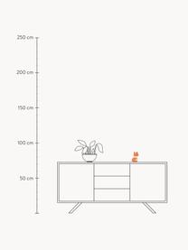 Lampada per bambini con funzione timer Fox, Plastica, Arancione, bianco, Larg. 11 x Alt. 15 cm