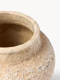 Cache-pot Rome, haut. 23 cm, Béton, Beige clair, nougat, Ø 23 x haut. 23 cm