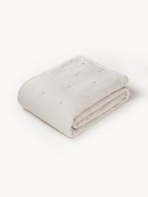 Couvre-lit en coton Lenore, Beige clair, larg. 230 x long. 250 cm (pour lits jusqu'à 180 x 200 cm)