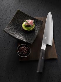 Sujihiki-Messer Miyabi, Griff: Pakkaholz, Silberfarben, Schwarz, L 38 cm