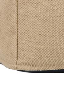 Handgeweven vloerkussen Khela in beige, Beige, B 60 x H 25 cm