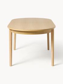 Rozkladací jedálenský stôl z dubového dreva Calary, Dubové drevo, Š 180/230 x H 92