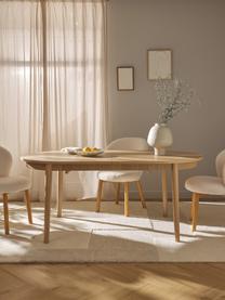 Rozkládací jídelní stůl Calary, Dubové dřevo, Š 180/230 cm, H 92 cm