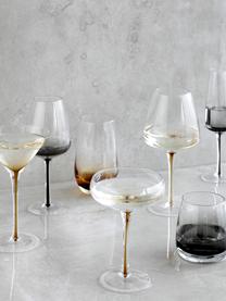 Bicchiere in vetro soffiato con sfumatura grigia Smoke 6 pz, Vetro, Grigio, Ø 5 x Alt. 6 cm, 40 ml