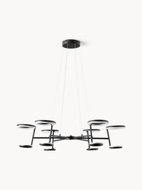 Suspension LED Odeon, Noir, mat, Ø 100 x haut. 17 cm