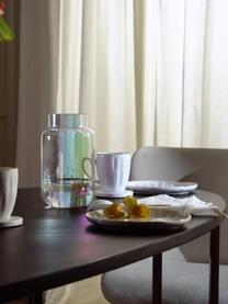 Große Glas-Vase Lasse, irisierend, Glas, Transparent, irisierend, Ø 13 x H 22 cm
