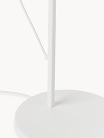 Lámpara de mesa grande LED regulable con temporizador Yuh, Estructura: latón pintado, Cable: plástico, Blanco, Ø 20 x Al 61 cm