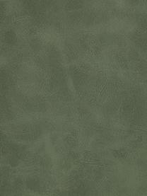 Sedia imbottita in similpelle Gina, Rivestimento: similpelle (poliuretano), Gambe: metallo, Verde, nero, Larg. 44 x Prof. 44 cm