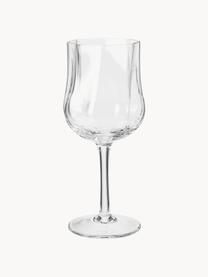 Verres à vin blanc soufflés bouche Limfjord, 4 pièces, Verre, soufflé bouche, Transparent, Ø 8 x haut. 19 cm, 300 ml