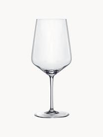 Kristall-Rotweingläser Style, 4 Stück, Kristallglas, Transparent, Ø 10 x H 23 cm, 630 ml