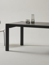 Table en bois de pin Nyhamn, 180 x 90 cm, Bois de pin, Noir, larg. 180 x prof. 90 cm