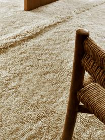 Tapis en laine beige fait main Tundra, lavable, Beige, larg. 170 x long. 240 cm (taille M)