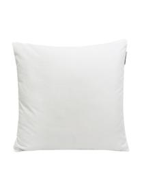 Housse de coussin 45x45 réversible Fish, Tons blanc, bleu, vert, lilas