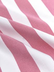 Pruhovaný povlak na polštář Timon, 100 % bavlna, Růžová, bílá, Š 40 cm, D 40 cm