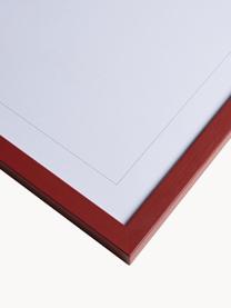 Cornice fatta a mano Explore, varie dimensioni, Cornice: legno di pino, certificat, Rosso, 30 x 40 cm