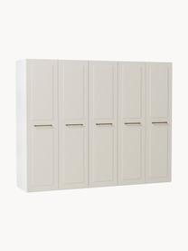 Modularer Drehtürenschrank Charlotte, 250 cm Breite, mehrere Varianten, Korpus: Spanplatte, melaminbeschi, Griffe: Messing Dieses Produkt wi, Beige, Premium Interior, B 250 x H 236 cm