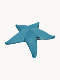 Kleine outdoor zitzak Starfish, handgemaakt, Bekleding: 70% PAN + 30% PES, waterd, Petrol, B 83 x L 83 cm