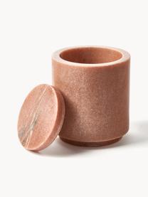 Barattolo in marmo Simba, alt. 14 cm, Marmo, Terracotta, marmorizzato, Ø 12 x Alt. 14 cm