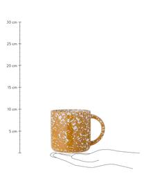 Tazas de café Carmel, 2 uds., Gres, Marrón, beige, Ø 10 x Al 9 cm, 350 ml