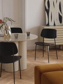 Dřevěné židle Nadja, 2 ks, Černá, Š 50 cm, H 53 cm
