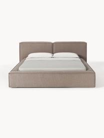 Čalouněná postel Lennon, Taupe, Š 208 cm, D 243 cm (plocha k ležení 140 cm x 200 cm)