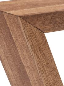 Mesa auxiliar de madera Attento, Madera de roble, maciza, aceitada, Roble, An 30 x F 20 cm