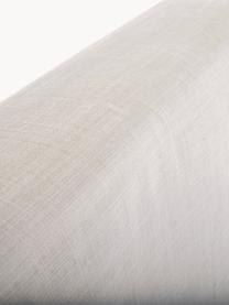 Gestoffeerd bed Feather met opbergruimte, Bekleding: polyester (gestructureerd, Frame: massief grenenhout en pla, Geweven stof lichtbeige, B 160 x L 200 cm