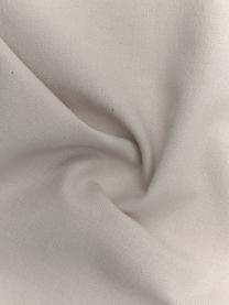 Stoffservietten Nalia mit Fransen, 2 Stück, Baumwolle, Hellbeige, B 35 x L 35 cm