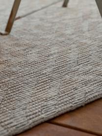 In- & outdoor vloerkleed Nordic met grafisch patroon, 100% polypropyleen, Beige, gebroken wit, B 80 x L 150 cm (maat XS)