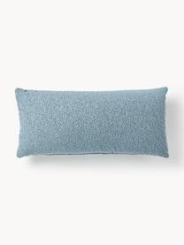 Bouclé-Sofa-Kissen Sofia, Hülle: Bouclé (100 % Polyester), Bouclé Blau, B 30 x L 70 cm