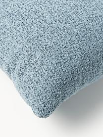 Bouclé-Sofa-Kissen Sofia, Hülle: Bouclé (100 % Polyester), Bouclé Blau, B 30 x L 70 cm