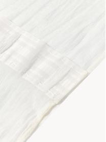 Halbtransparente Gardinen Ellen mit Multifunktionsband, 2 Stück, 100 % Leinen, Off White, B 115 x L 250 cm