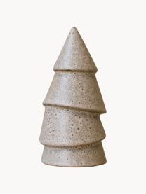 Albero di Natale decorativo in ceramica Mole, Ceramica, Beige chiaro maculato, Ø 7 x Alt. 14 cm