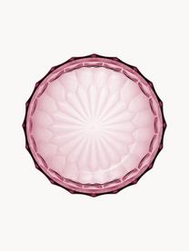 Salatschüssel Jellies mit Strukturmuster, Kunststoff, Rosa, Ø 32 x H 14 cm