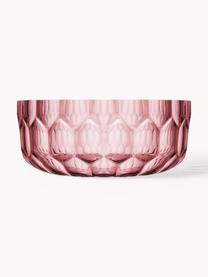 Insalatiera con motivo strutturato Jellies, Plastica, Rosa, Ø 32 x Alt. 14 cm