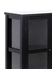 Vitrine en bois Eton, Noir