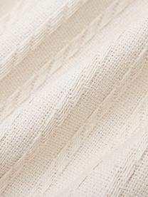 Plaid Pietro, Cotone, Beige, Larg. 125 x Lung. 150 cm