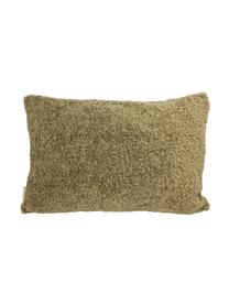 Coussin décoratif rectangulaire Teddy, Vert